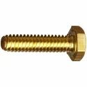 Golden Brass Hex Bolt